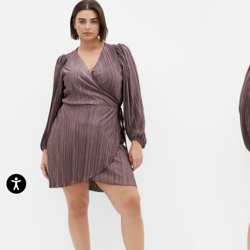 Elegant  Wrap Dress